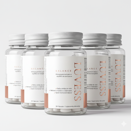 5 Frasco Balance - Fórmula Premium Para o Equilibrio da Menopausa